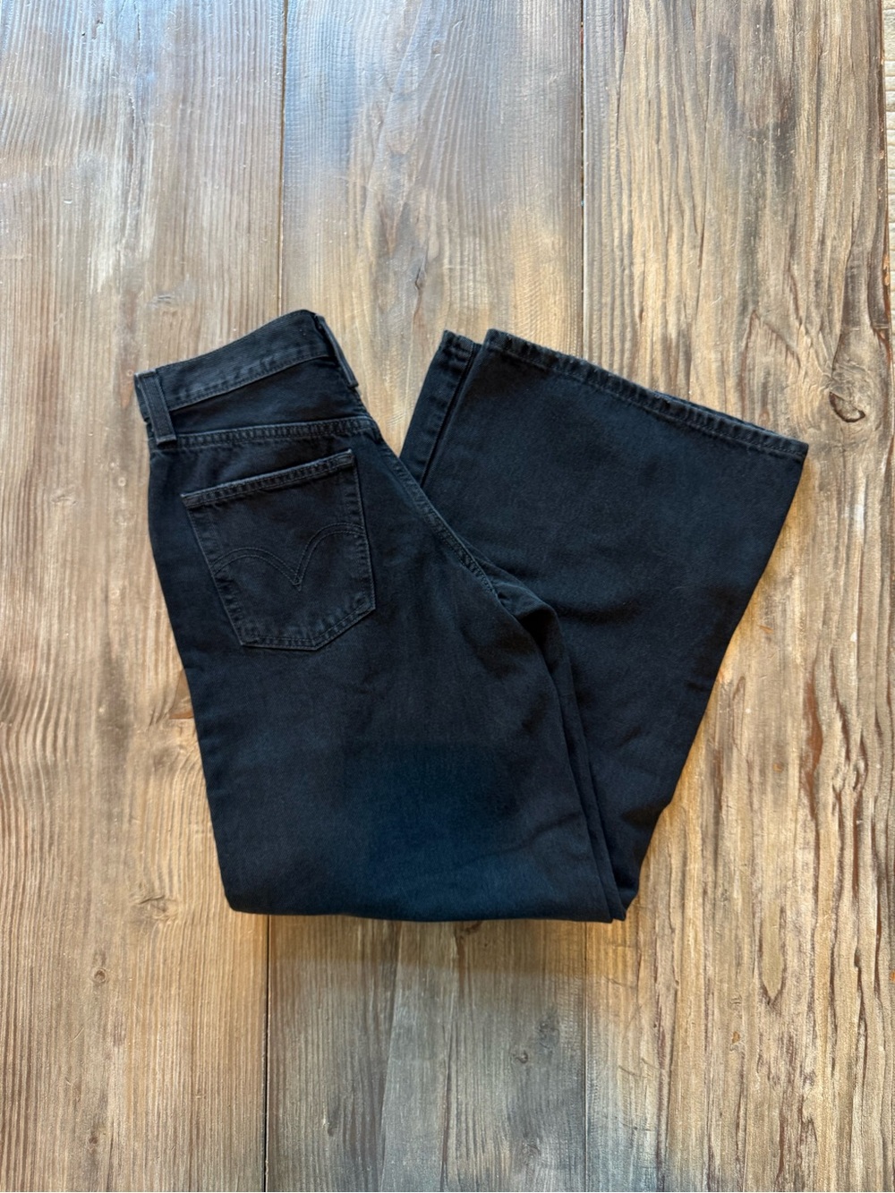 Levi’s ‘94 Baggy Wide Leg Jeans NWT Black 27x31 - Picture 7 of 7